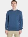 pulover pt. barbati Timberland Cotton Yd Sweater albastru inchis 1