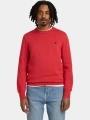 pulover pt. barbati Timberland Cotton YD Sweater rosu 1