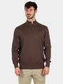 pulover pt. barbati Timberland Cotton Yd 1/4 Zip Sweater maro 1
