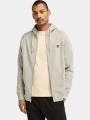 pulover cu gluga pt. barbati Timberland Brushed Back Full Zip Hoodie gri 1