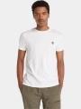 tricou cu maneci scurte pt. barbati Timberland Short Sleeve Tee alb 1