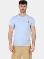 tricou cu maneci scurte pt. barbati Timberland Short Sleeve Tee albastru deschis 1