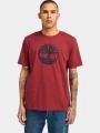tricou cu maneci scurte pt. barbati Timberland Tree Logo Short Sleeve Tee rosu 1