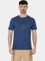 tricou cu maneci scurte pt. barbati Timberland Tree Logo Short Sleeve Tee albastru inchis 1