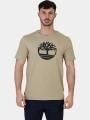 tricou cu maneci scurte pt. barbati Timberland Tree Logo Short Sleeve Tee oliv 1