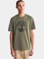 tricou cu maneci scurte pt. barbati Timberland Tree Logo Short Sleeve Tee verde 1
