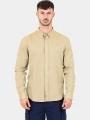 camasa cu maneci lungi pt. barbati Timberland TFO Cotton/Linen Long Sleeve Shirt oliv 1