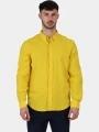 camasa cu maneci lungi pt. barbati Timberland TFO Cotton/Linen Long Sleeve Shirt galben 1