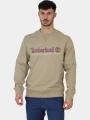 pulover pt. barbati Timberland Embroidered Logo Crew Neck Sweats oliv 1