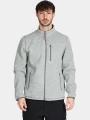 pulover polar pt. barbati Timberland Melange Fleece Jacket gri 1
