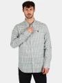 camasa cu maneci lungi pt. barbati Timberland Stretch Poplin Gingham Shirt albastru 1