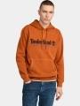 pulover cu gluga pt. barbati Timberland 1973 Embroidery Logo Hoodie maro 1