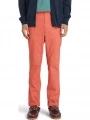 pantaloni chino pt. barbati Timberland Poplin Chino Pant rosu 1