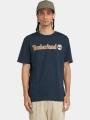 tricou cu maneci scurte pt. barbati Timberland Linear Logo Short Sleeve Tee albastru inchis 1