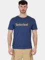 tricou cu maneci scurte pt. barbati Timberland Linear Logo Short Sleeve Tee albastru inchis 1