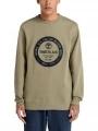 pulover pt. barbati Timberland Ls Elevated Brand Carrier Crew Sweatshir verde 1
