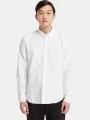 camasa cu maneci lungi pt. barbati Timberland Oxford Shirt alb 1