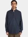 camasa cu maneci lungi pt. barbati Timberland Stretch Poplin Shirt albastru inchis 1