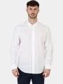 camasa cu maneci lungi pt. barbati Timberland Long Sleeve Stretch Poplin Shirt alb 1
