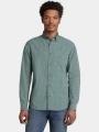 camasa cu maneci lungi pt. barbati Timberland Micro Plaid Poplin Shirt verde 1