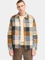 jacheta de primavara pt. barbati Timberland Sherpa Lined Plaid Overshirt multicolor 1