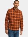 camasa cu maneci lungi pt. barbati Timberland Solucell Plaid Shirt maro 1