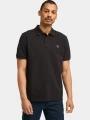 tricou cu guler pt. barbati Timberland Pique Short Sleeve Polo negru 1