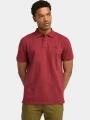 tricou cu guler pt. barbati Timberland Pique Short Sleeve Polo rosu 1