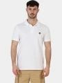 tricou cu guler pt. barbati Timberland Pique Short Sleeve Polo alb 1