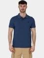 tricou cu guler pt. barbati Timberland Pique Short Sleeve Polo albastru inchis 1