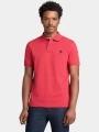 tricou cu guler pt. barbati Timberland Pique Short Sleeve Polo rosu 1
