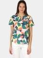 bluza cu maneci scurte pt. femei TBS Aglaemis multicolor 1