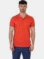tricou cu guler pt. barbati TBS Attonpol magenta 1