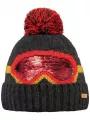 caciula cu mot Barts Frient Beanie rosu 1