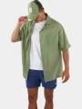 camasa cu maneci scurte pt. barbati Barts Cayrlos Shirt verde 1