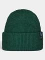 caciula tricotata pt. barbati Barts Mordag Beanie verde inchis 1