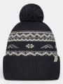 caciula cu mot pt. barbati Barts Seona Beanie gri 1