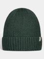 caciula tricotata pt. barbati Barts Mearcas Beanie verde inchis 1