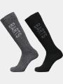 ciorapi de schi Barts Basic Skisock 2 Pack gri 1