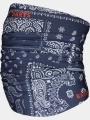 esarfa tubulara pt. barbati Barts Multicol Paisley Mix albastru inchis 1
