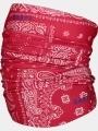 esarfa tubulara pt. barbati Barts Multicol Paisley Mix rosu 1