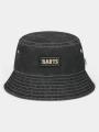 bucket hat Barts Pengana Hat negru 1