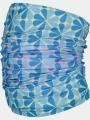 esarfa tubulara Barts Multicol Blocks albastru deschis 1