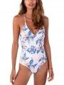 costum de baie pt. femei Barts Minke Plunge One Piece alb 1
