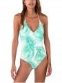 costum de baie pt. femei Barts Palmsy Plunge One Piece alb 1