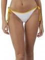 chiloti bikini pt. femei Barts Octavie Tanga alb 1