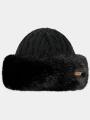 bentita pt. femei Barts Fur Cable Bandhat negru 1