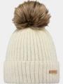 caciula cu mot pt. femei Barts Augusti Beanie alb 1
