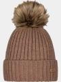 caciula cu mot pt. femei Barts Augusti Beanie maro 1