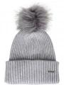 caciula cu mot pt. femei Barts Kenzie Beanie gri 1